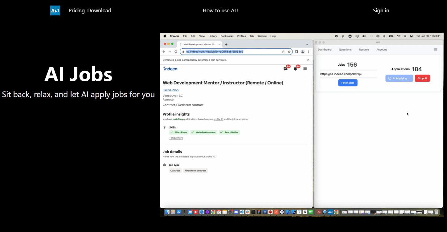 Algojobs Product Details