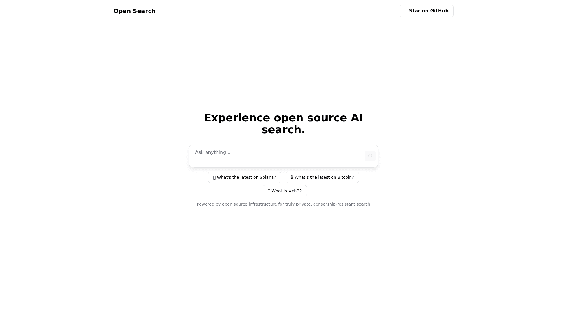Open Search Product Details