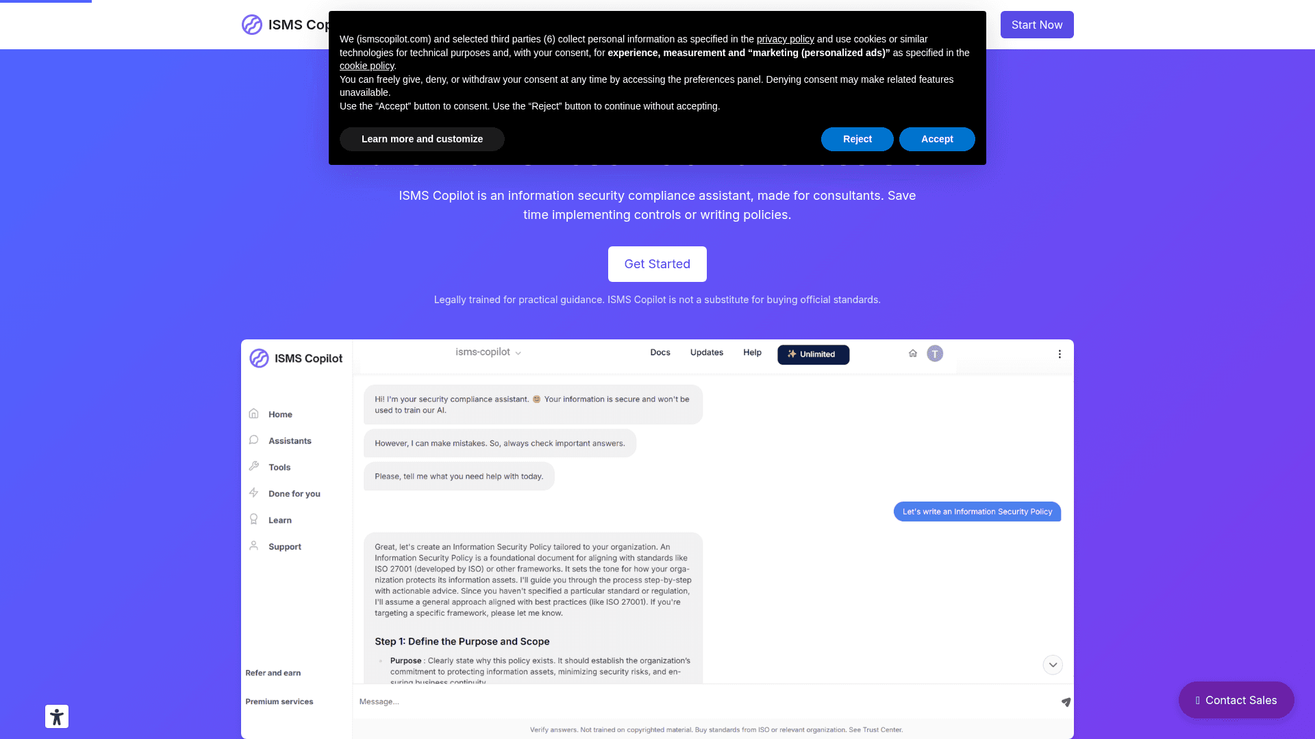 Isms Copilot Product Details