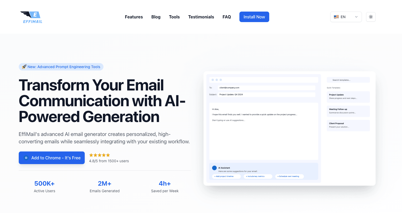 Effimail Product Details