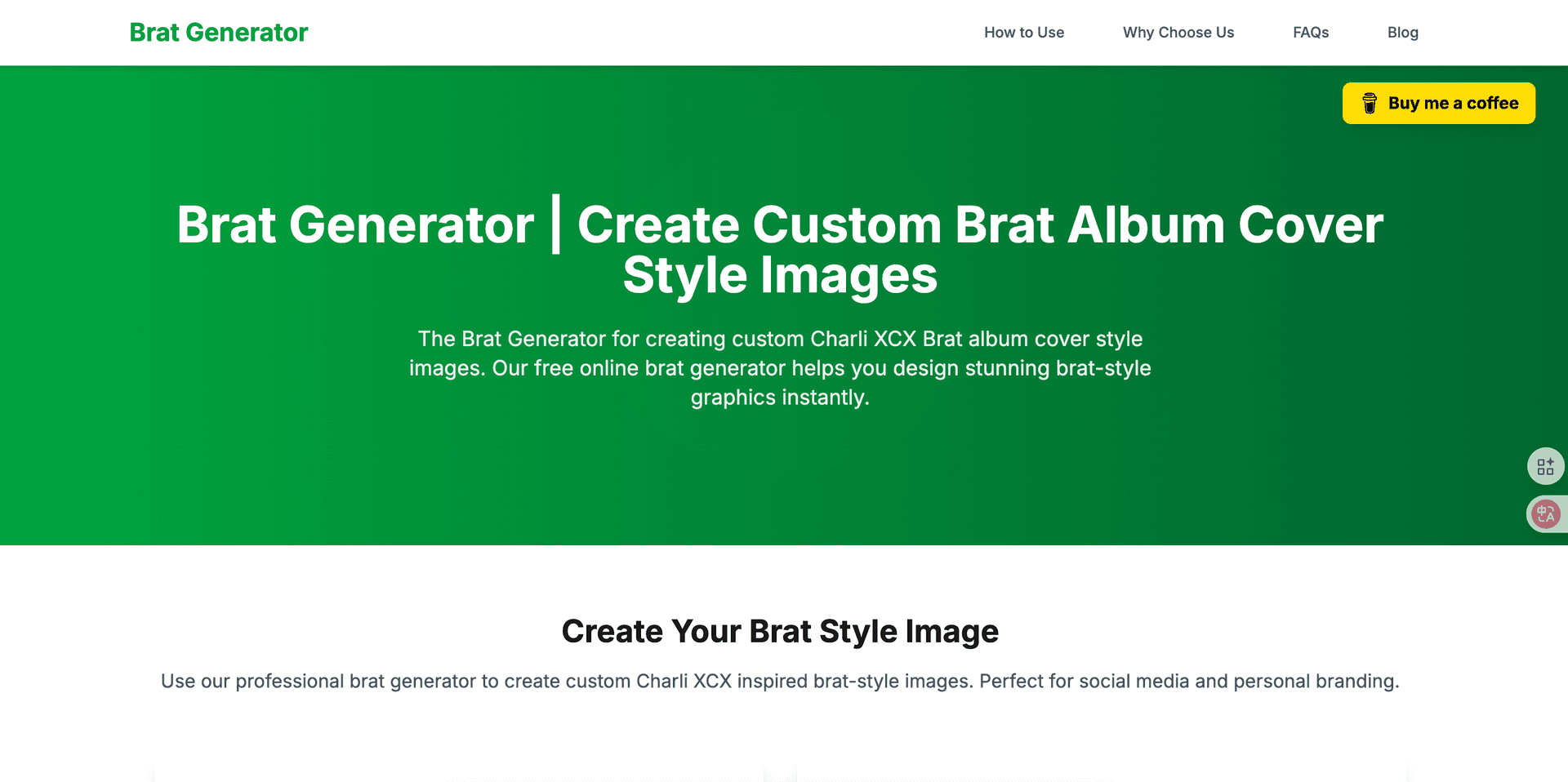 Brat Generator Product Details