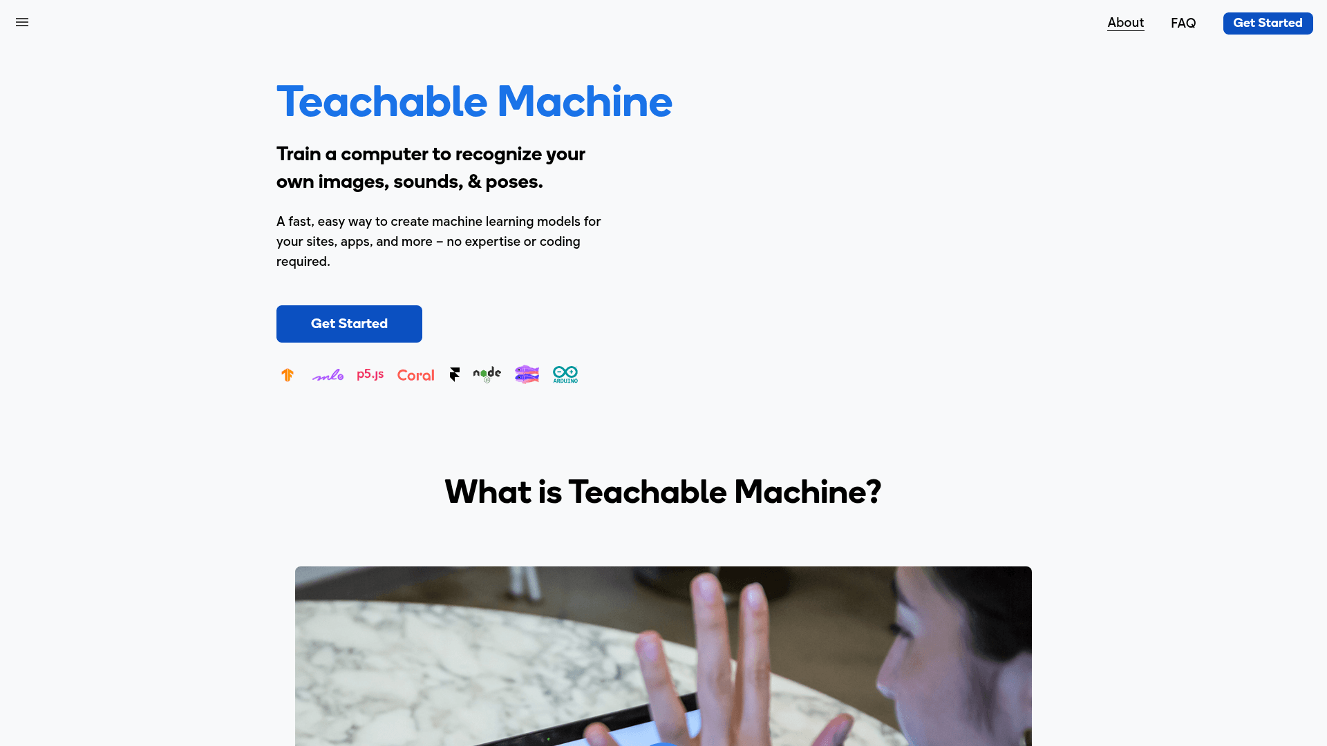 Teachable Machine Product Details
