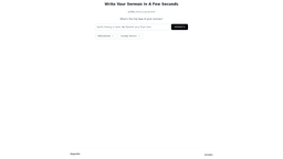 Sermongpt-0 Product Details