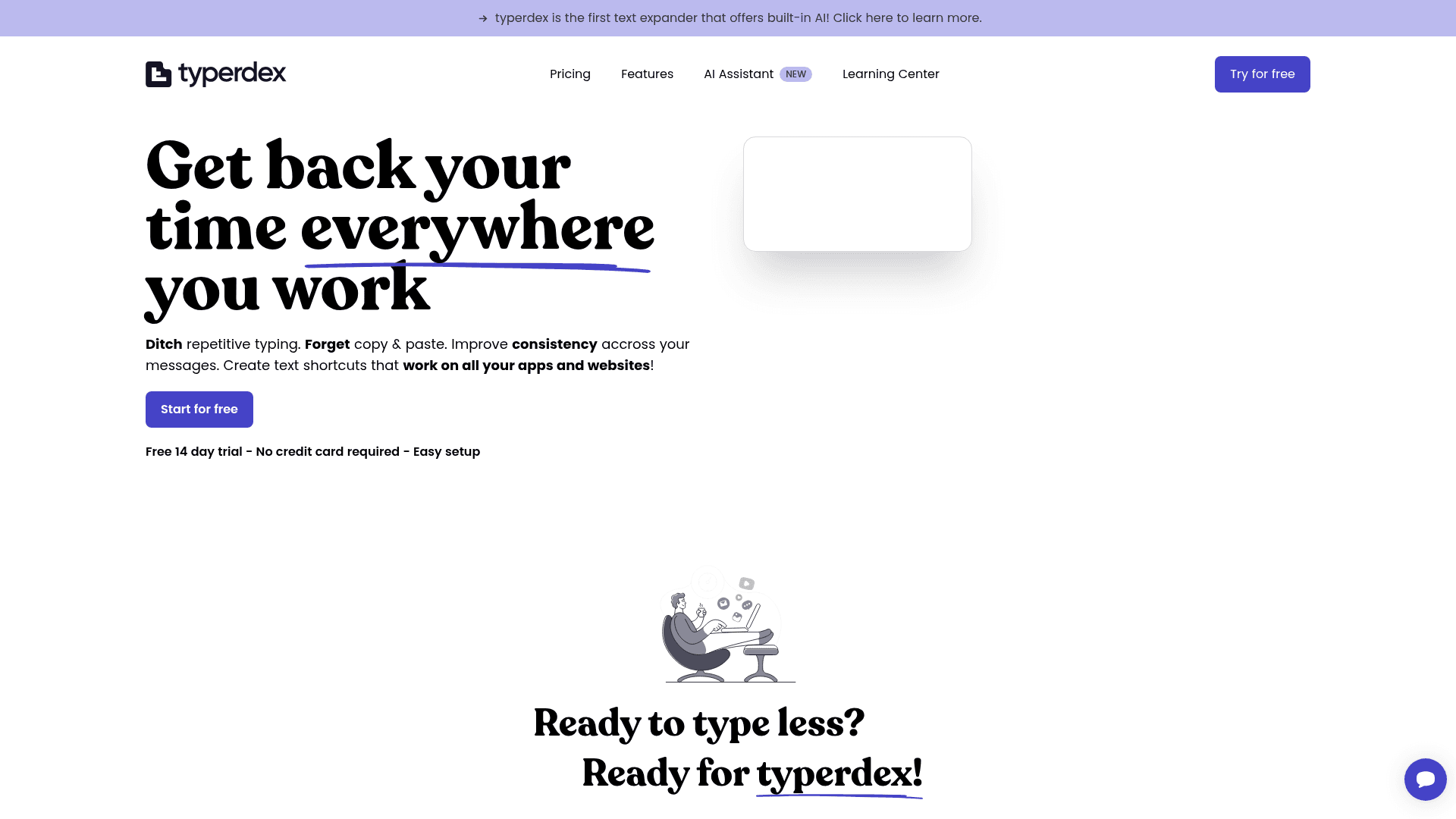 Typerdex Product Details