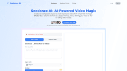 Seedance AI-0 Product Details