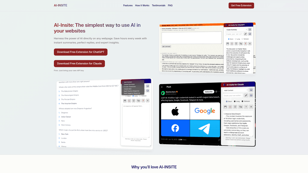 Aiinsite Product Details