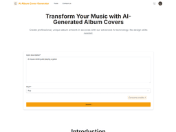 AI Album Cover Generator-0 Product Details