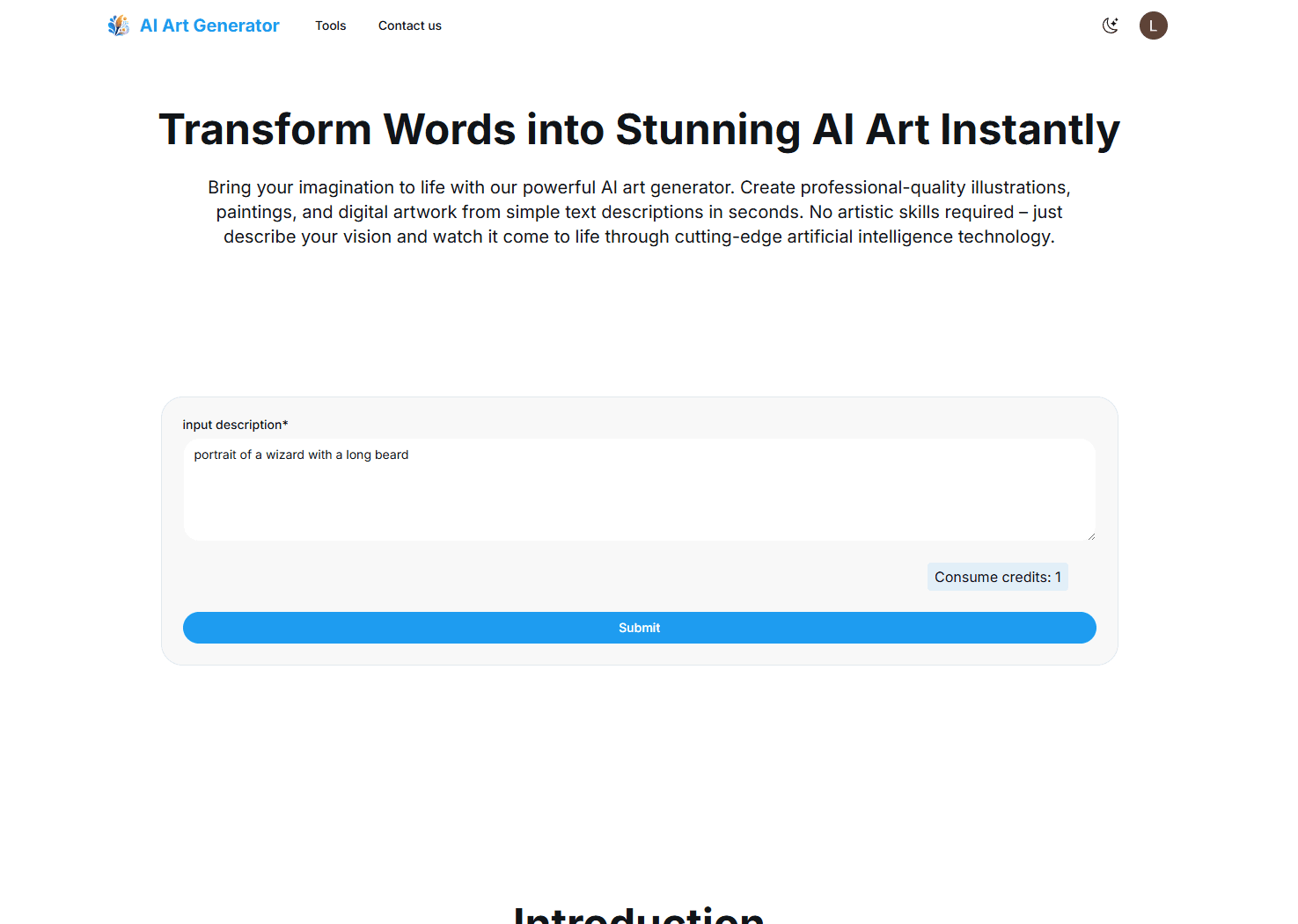 AI Art Generator Product Details