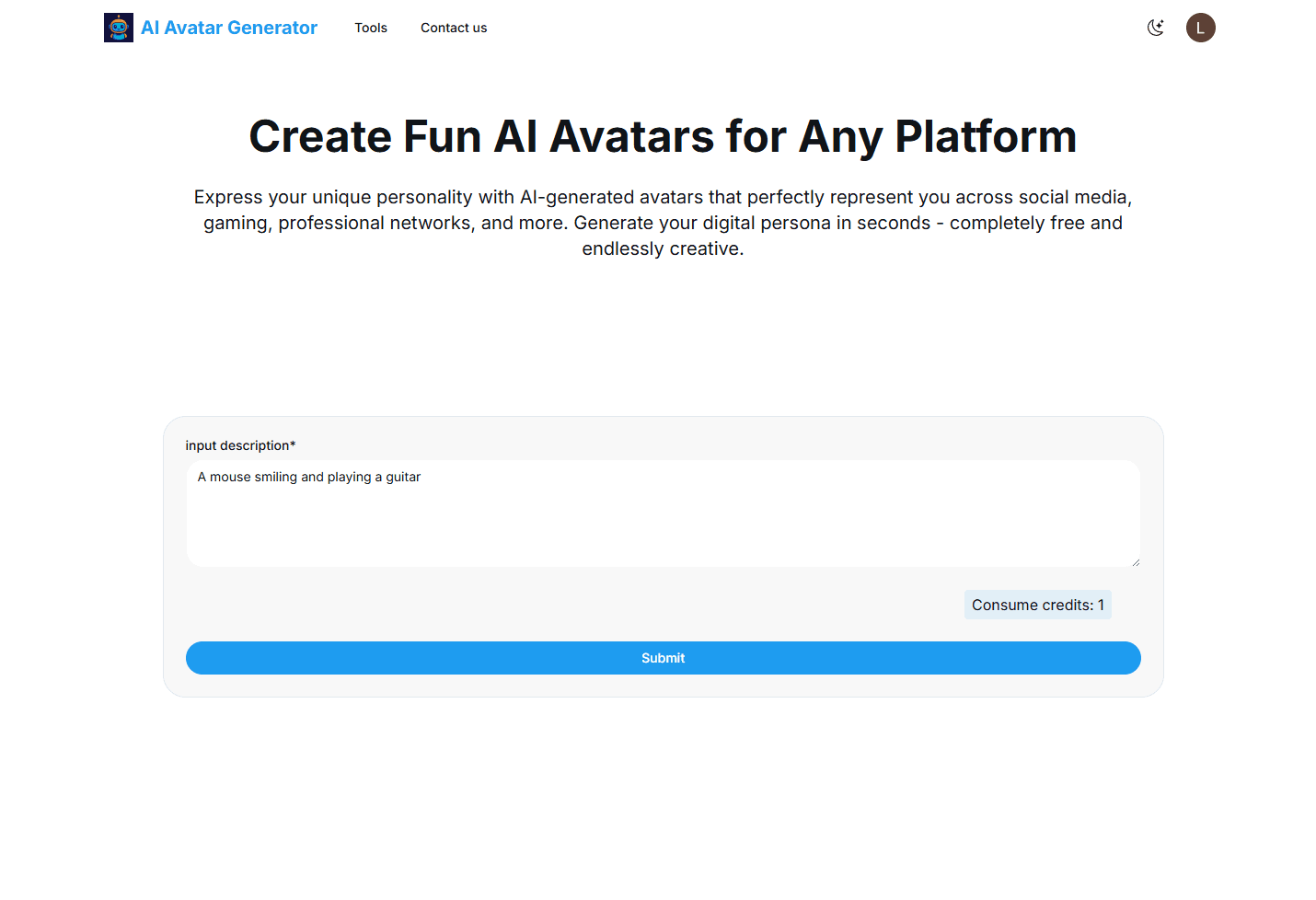 AI Avatar Generator Product Details