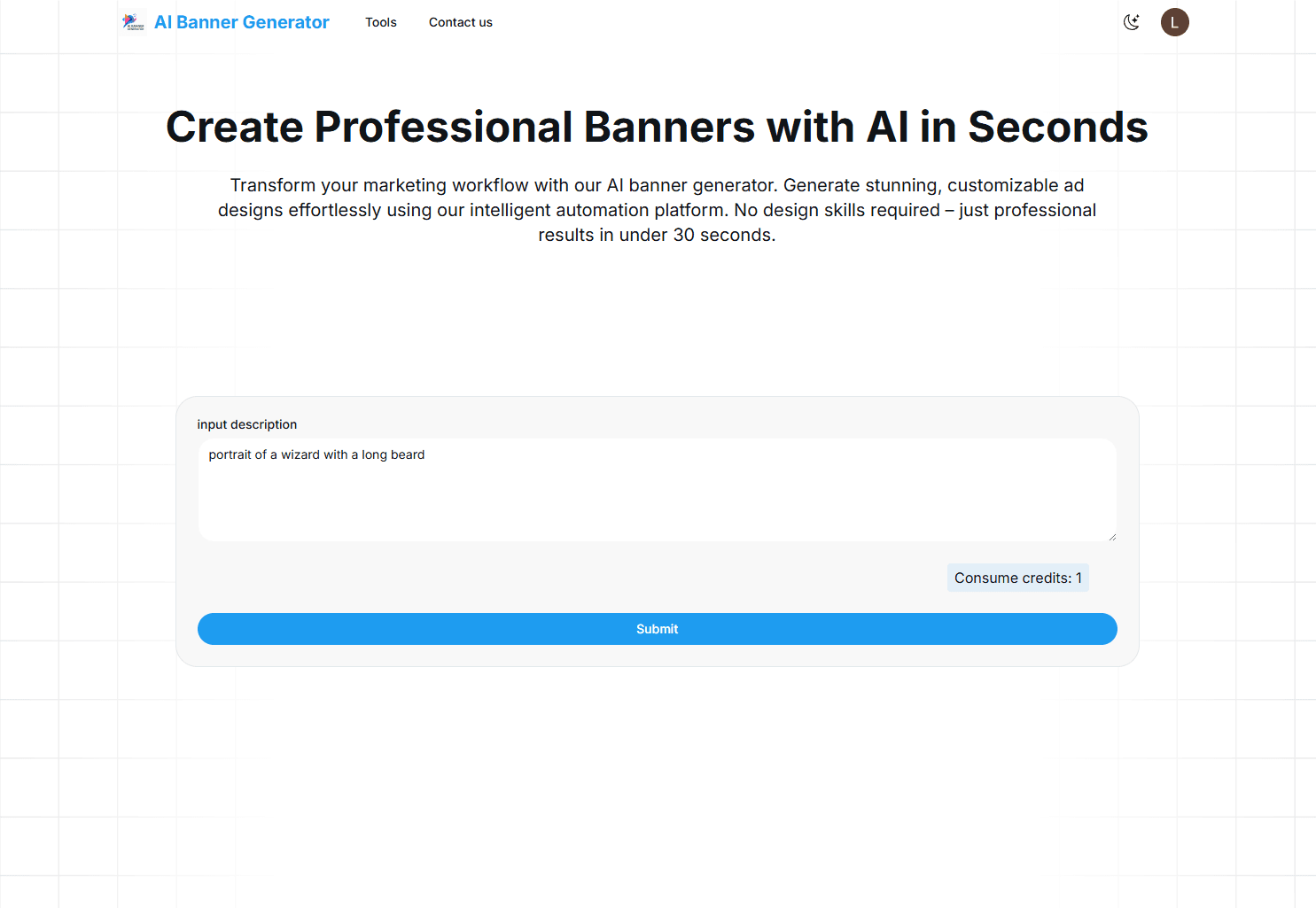 AI Banner Generator Product Details