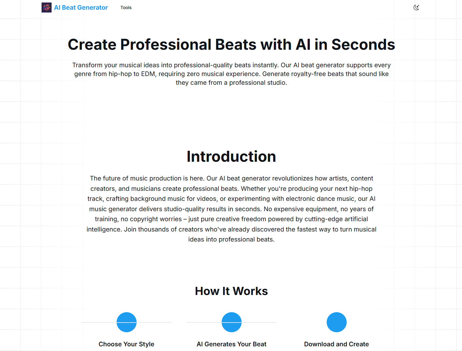 AI Beat Generator Product Details