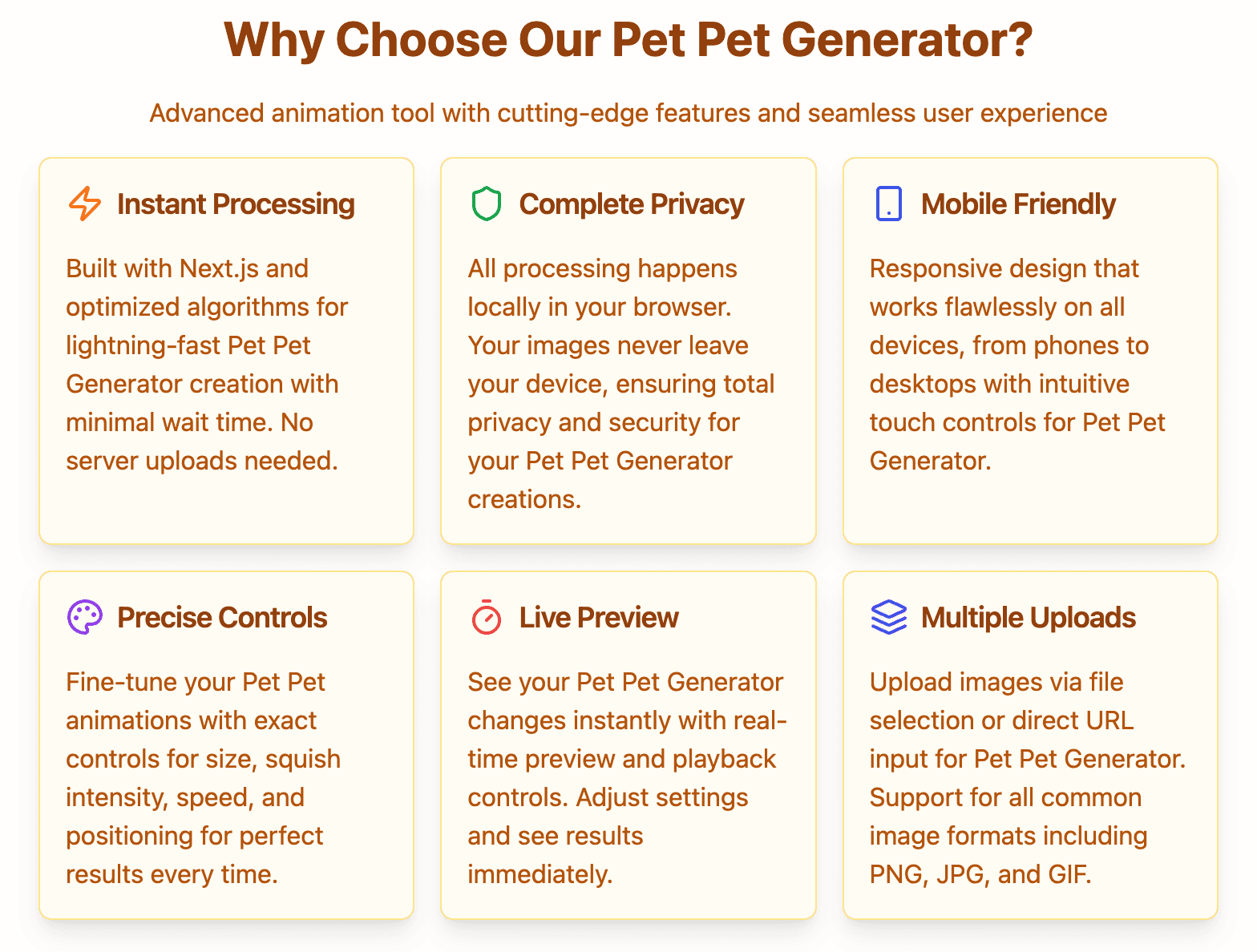 Pet Pet Generator Product Details