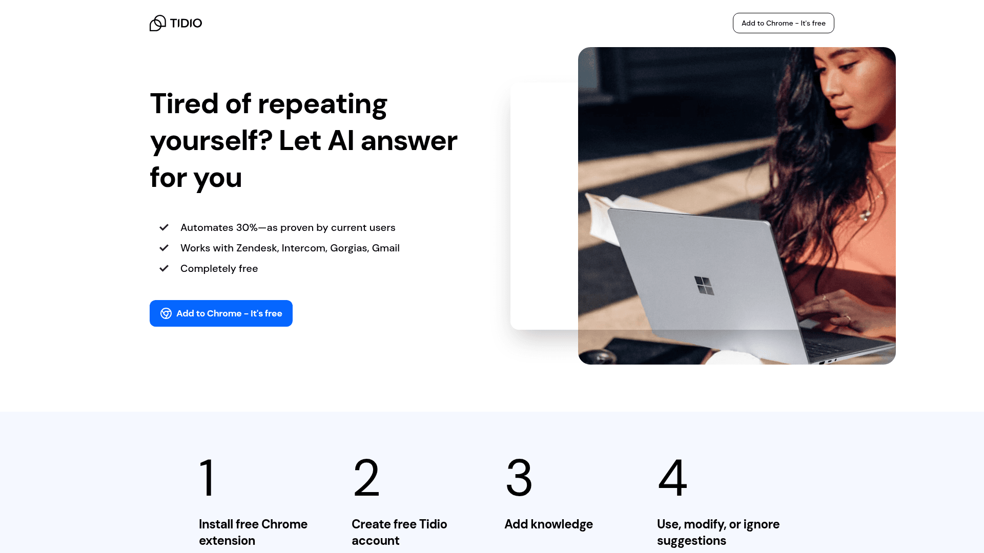 Tidio Copilot Product Details