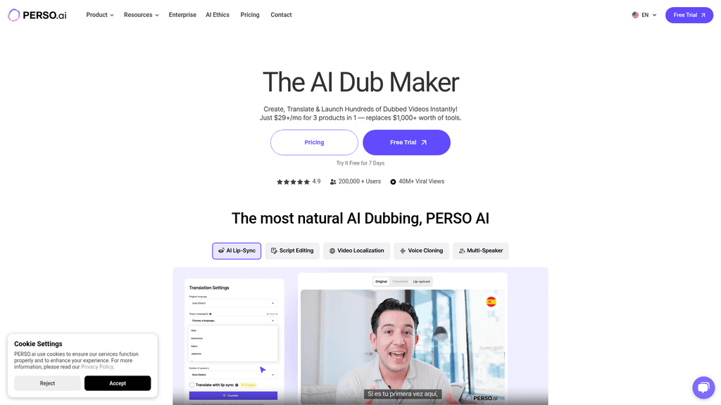 Perso.ai Product Details