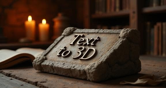 Text to 3D Revolution: Is This the End of Traditional Creativity?