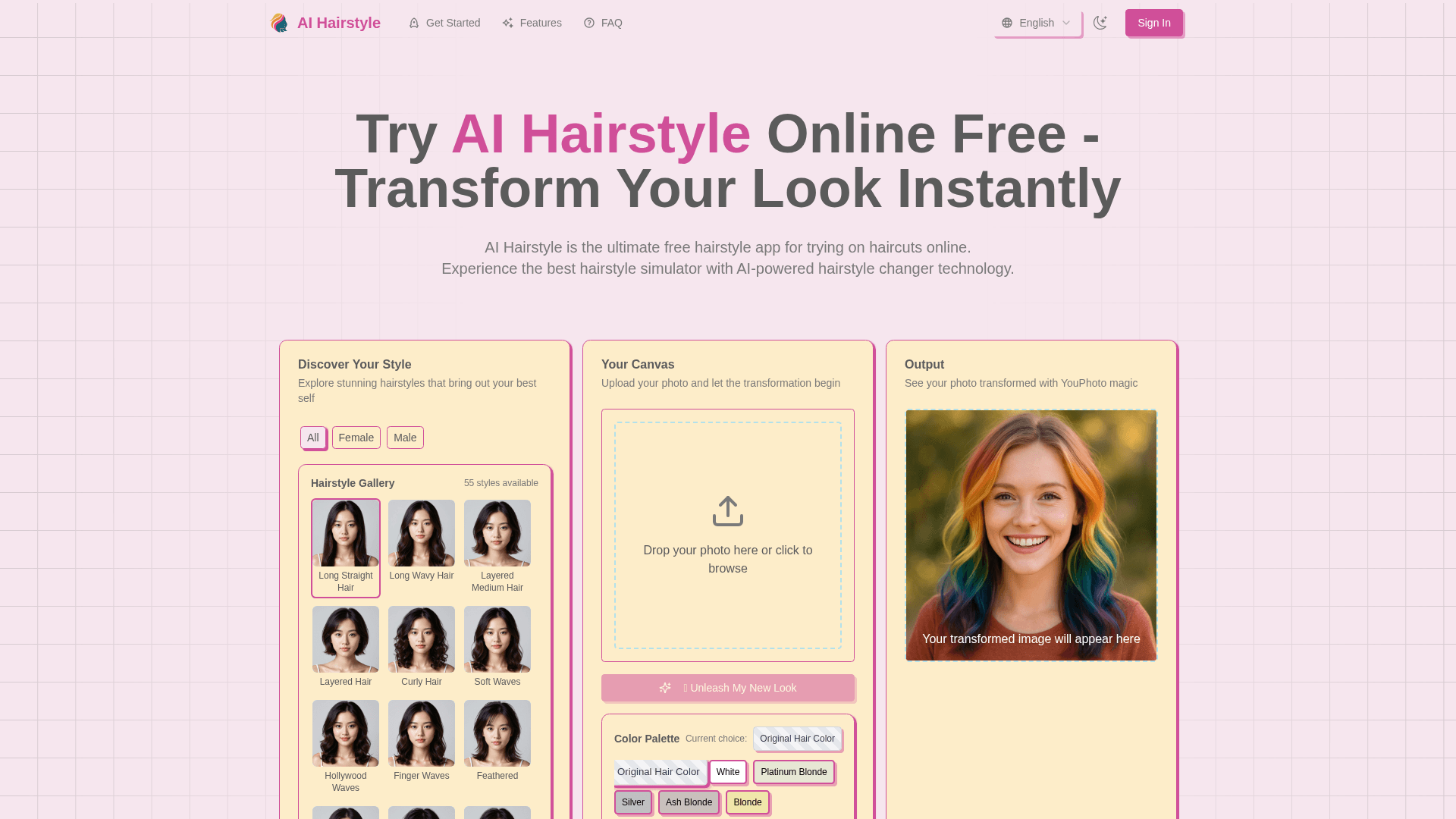 AI Hairstyle - 1