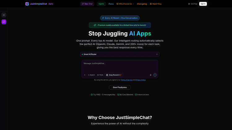 Justsimplechat - 1