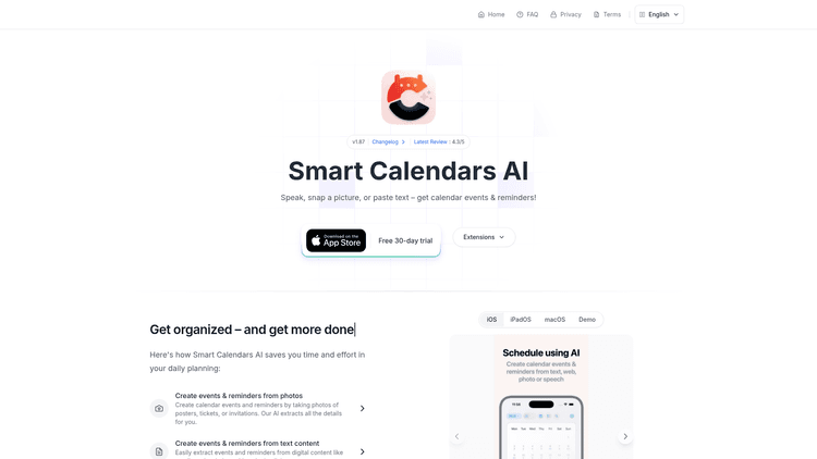 Smart Calendars AI - 1