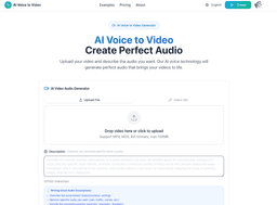 AI Voice To Video - 3