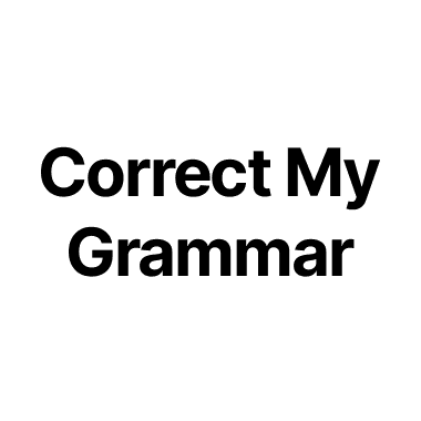 Correct My Grammar logo