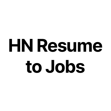 Hn Resume To Jobs logo