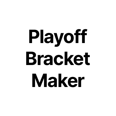 Playoff Bracket Maker logo