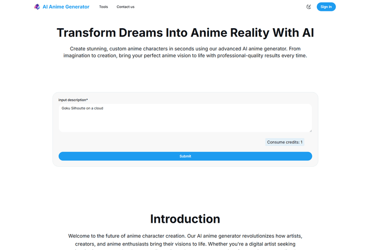 AI Animegenerator - 1
