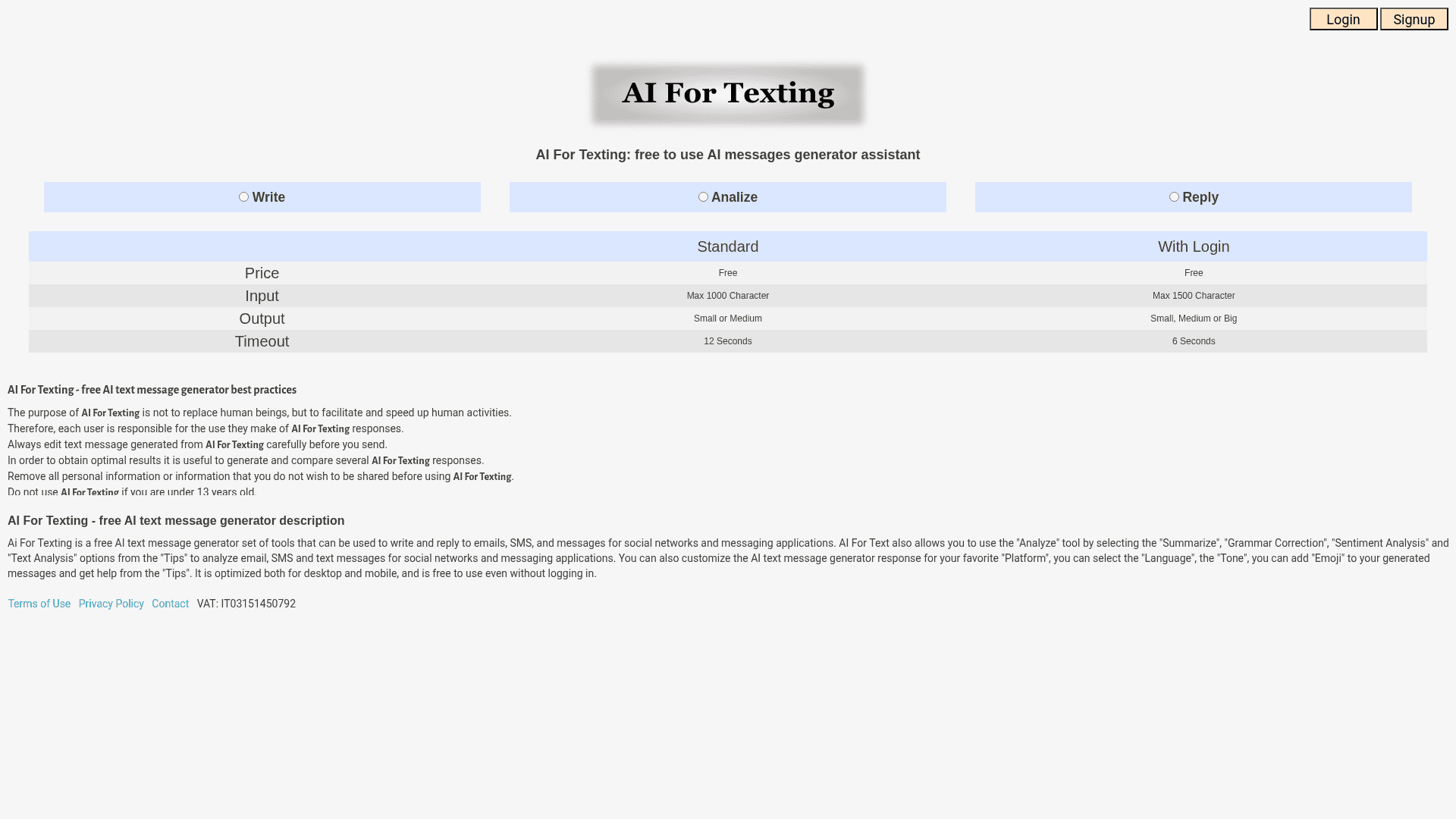 AI For Texting - 1