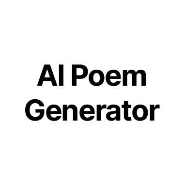 AI Poem Generator. logo