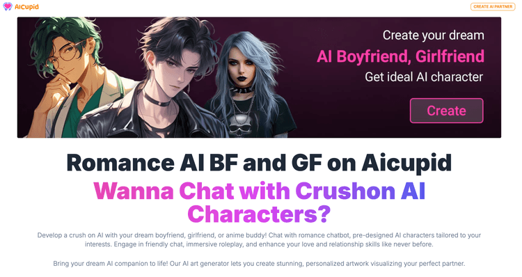 Aicupid Crushon AI - 1