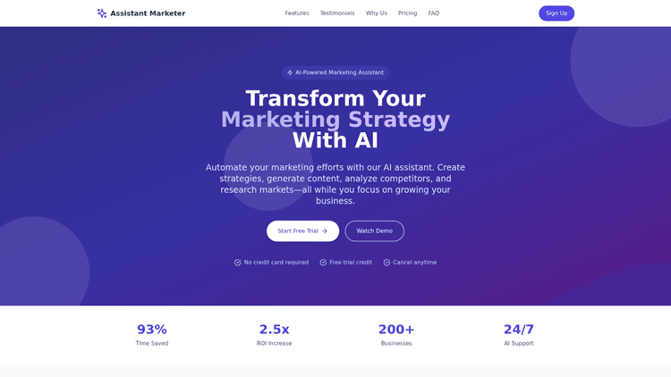 Assistant Marketer - 1