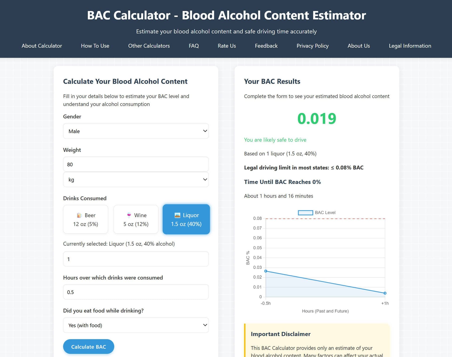 Baccalculator - 1