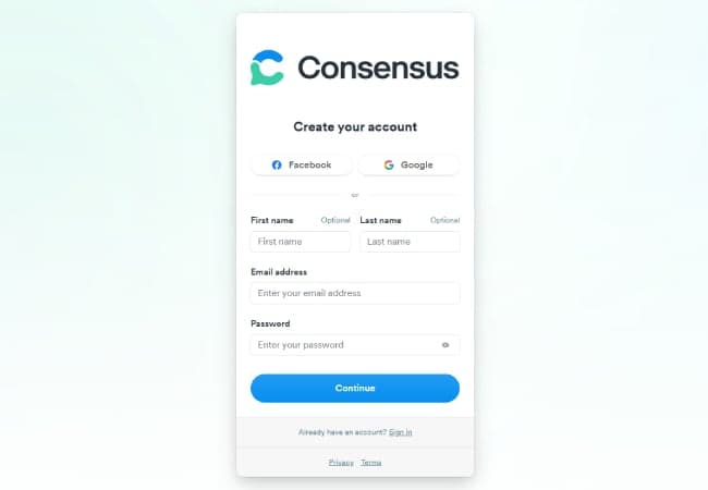 Consensus - 5