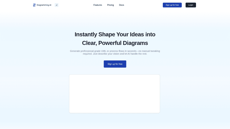 Diagramming AI - 1