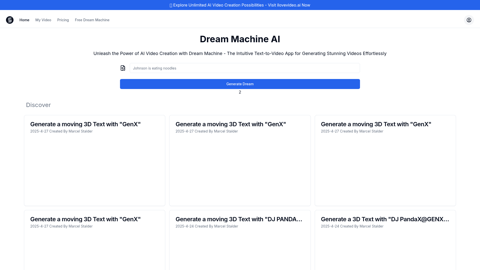 Dream Machine AI - 1