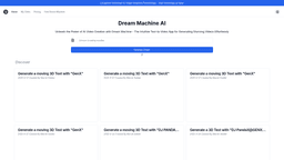 Dream Machine AI - 1