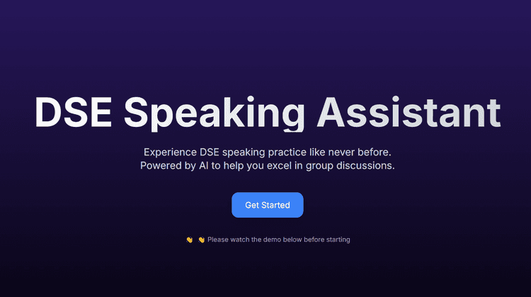 Dse Speaking - 1