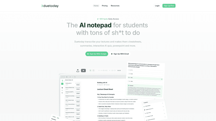 Duetoday - 1