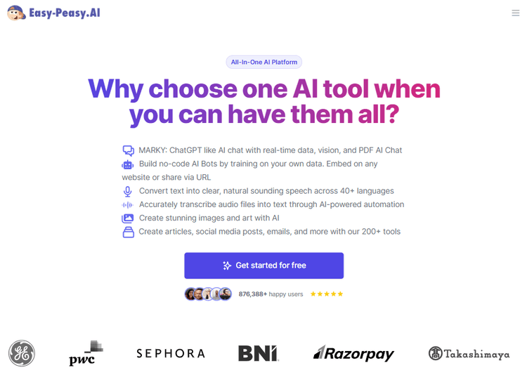 Easy Peasy AI - 1