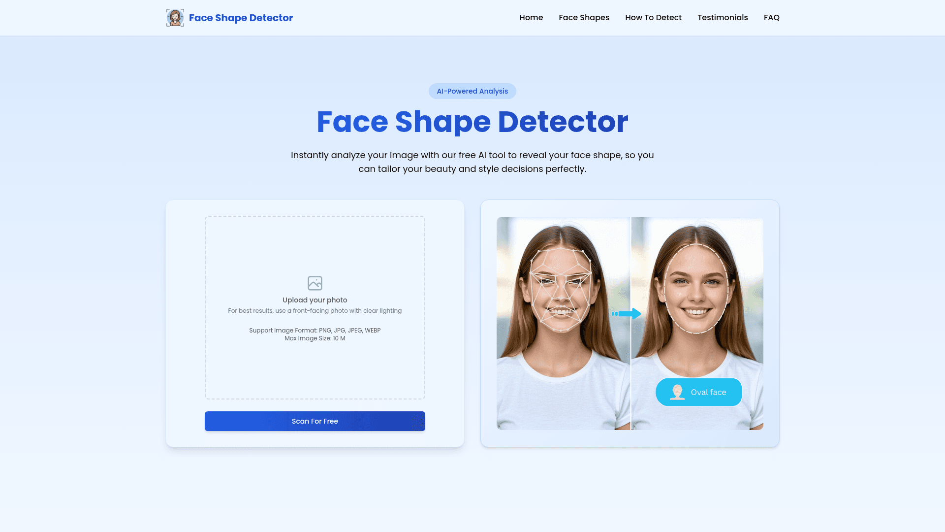 Face Shape Detector - 1