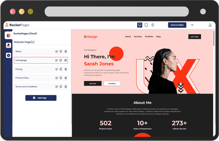 Free Website Builder - 1