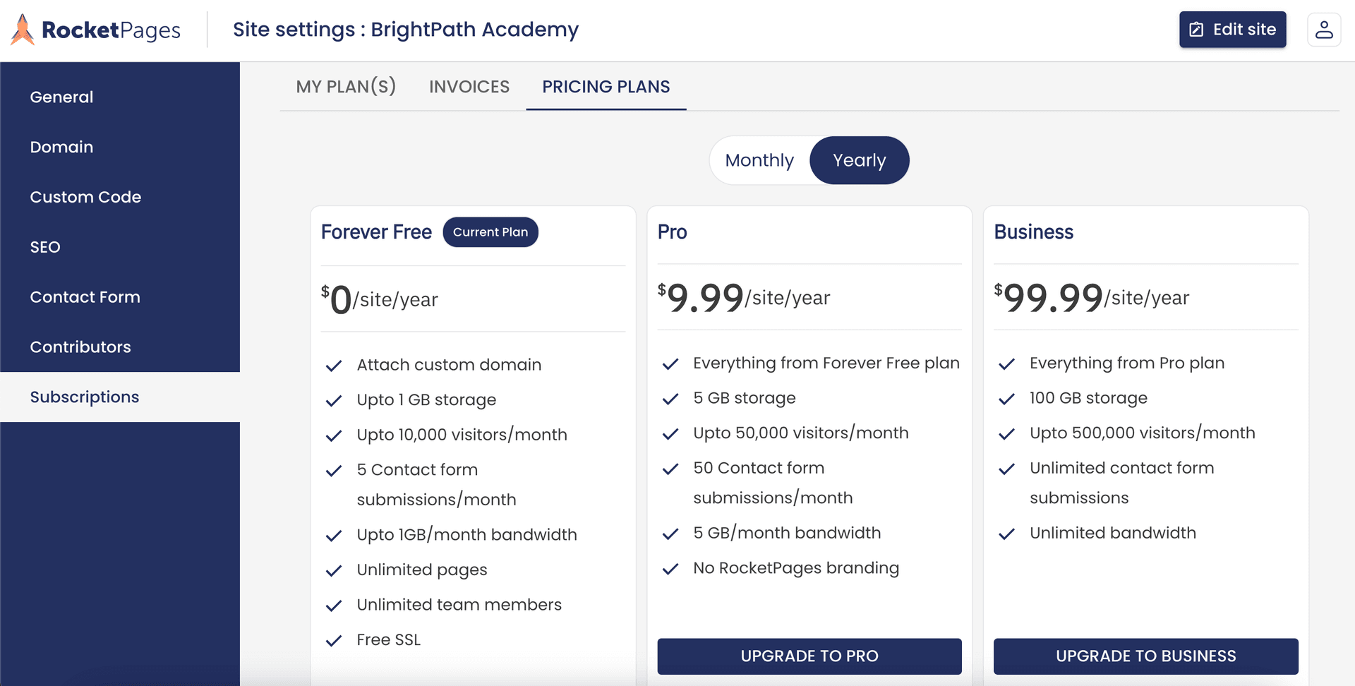 Free Website Builder - 3