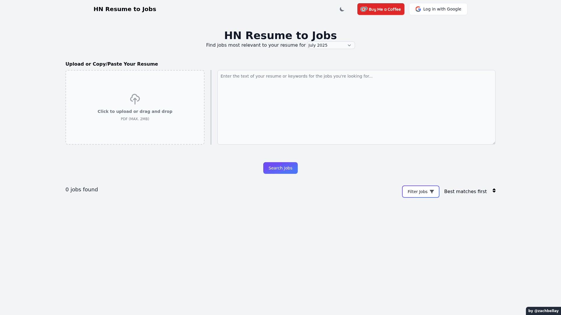 Hn Resume To Jobs - 1