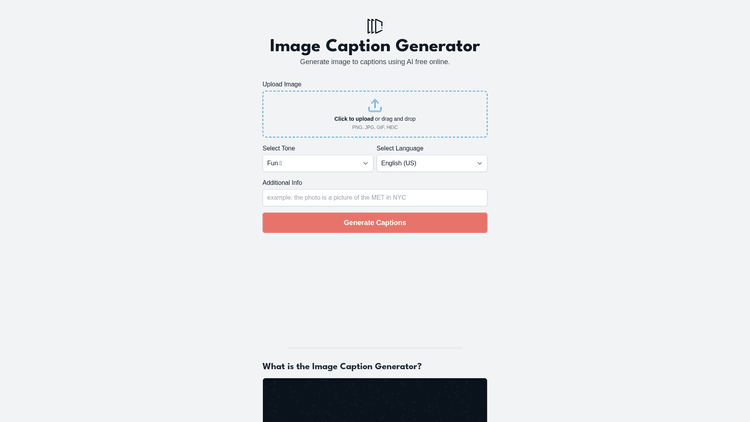 Image Caption Generator - 1