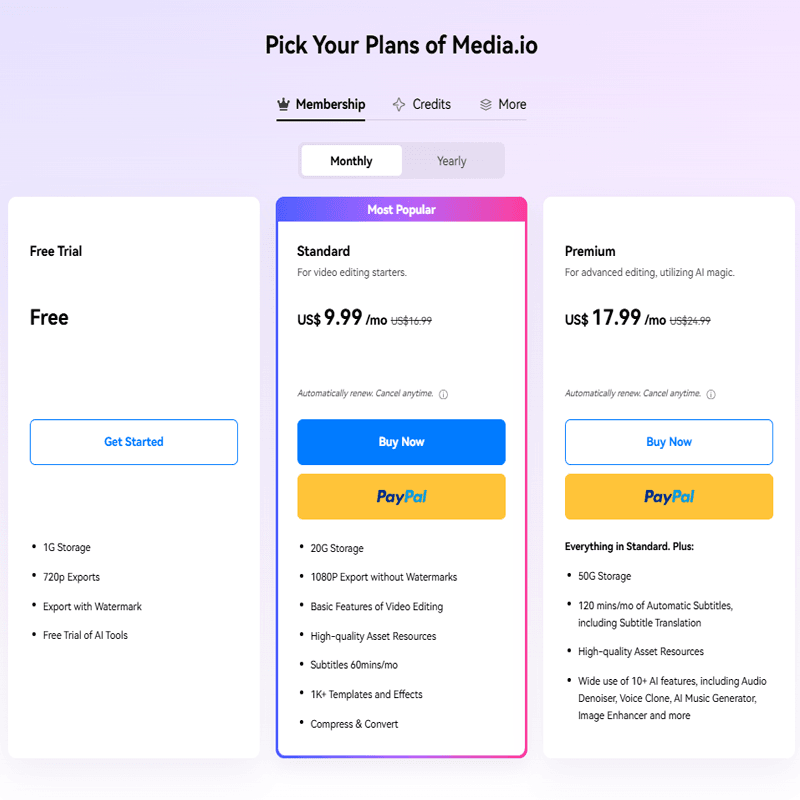 Media.io - 3