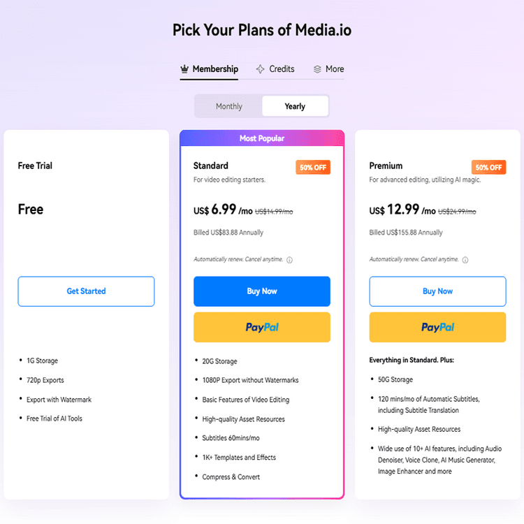 Media.io - 4