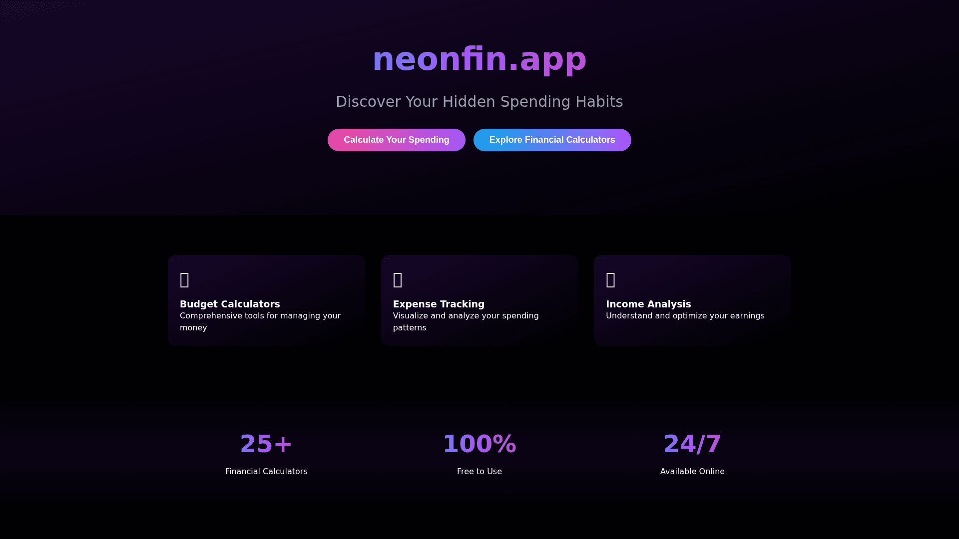 Neonfin.app - 1
