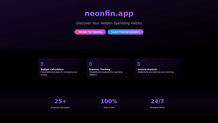 Neonfin.app - 1