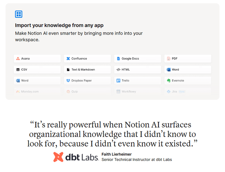 Notion AI - 3