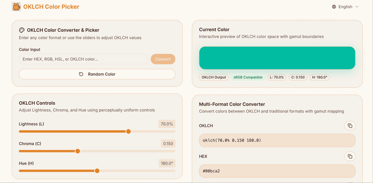 Oklch Color Picker - 1